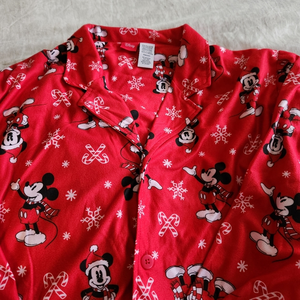Christmas Mickey Mouse pajamas